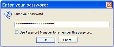 saving Thunderbird password